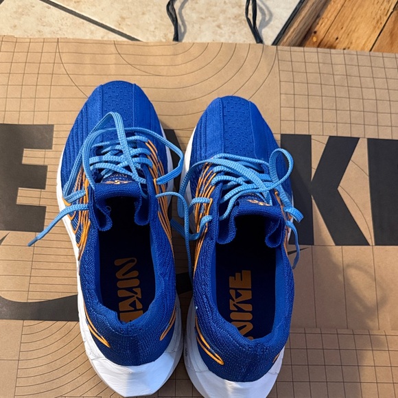 Nike Vibrant Blue and Orange Athletic Shoes - Picture 1 of 7